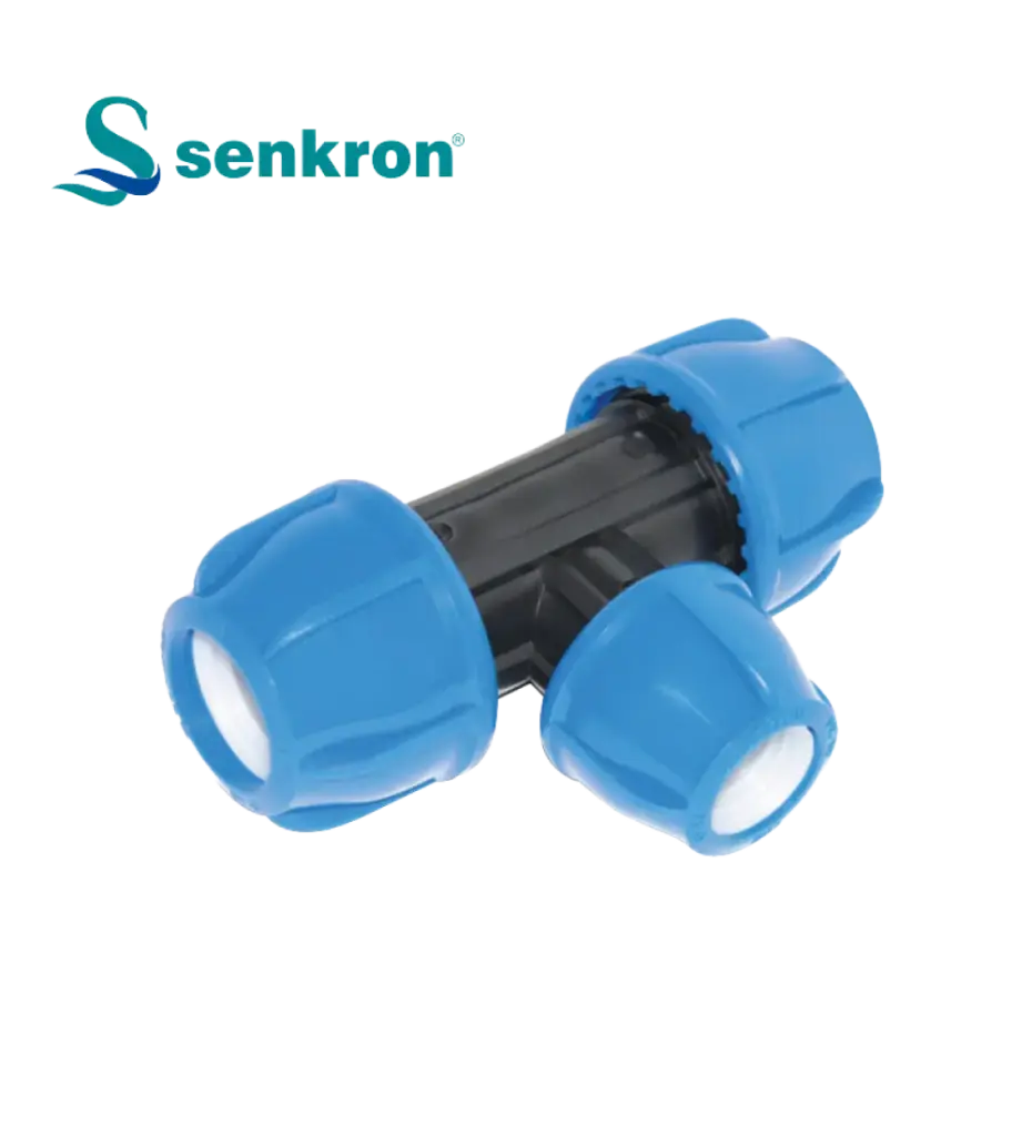 تقسيم تي 50 × 32 × 50 Senkron Blue