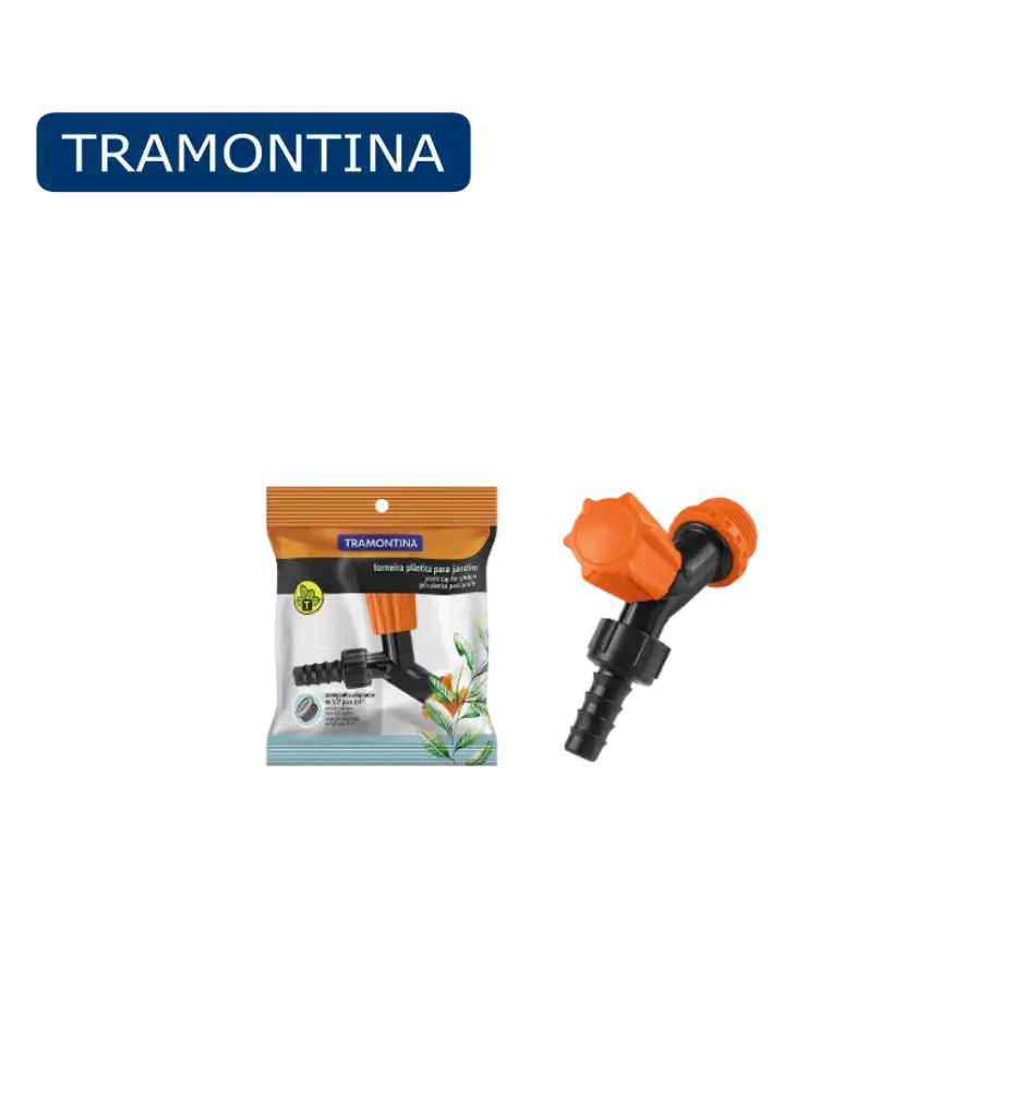 plastic faucet 3/4" or 1/2" 78440/504 Tramontina