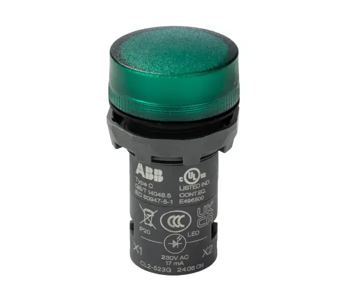 مصباح اشارة اخضر ABB CL2-523G