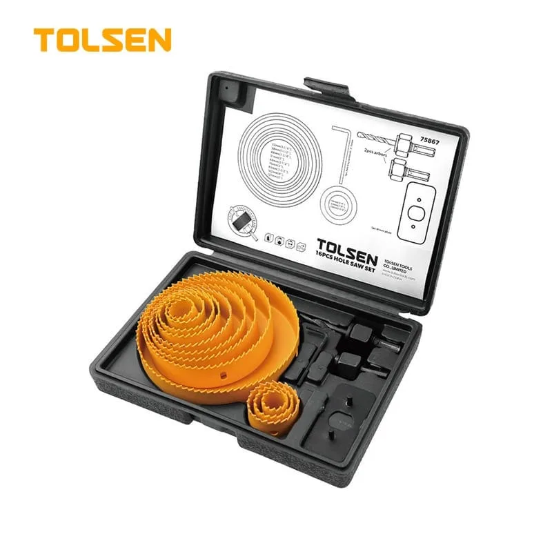طقم سكويرة 16قطعة Tolsen 75867