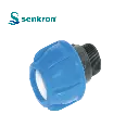 Male Adaptor 110mm × 4 Senkron Blue